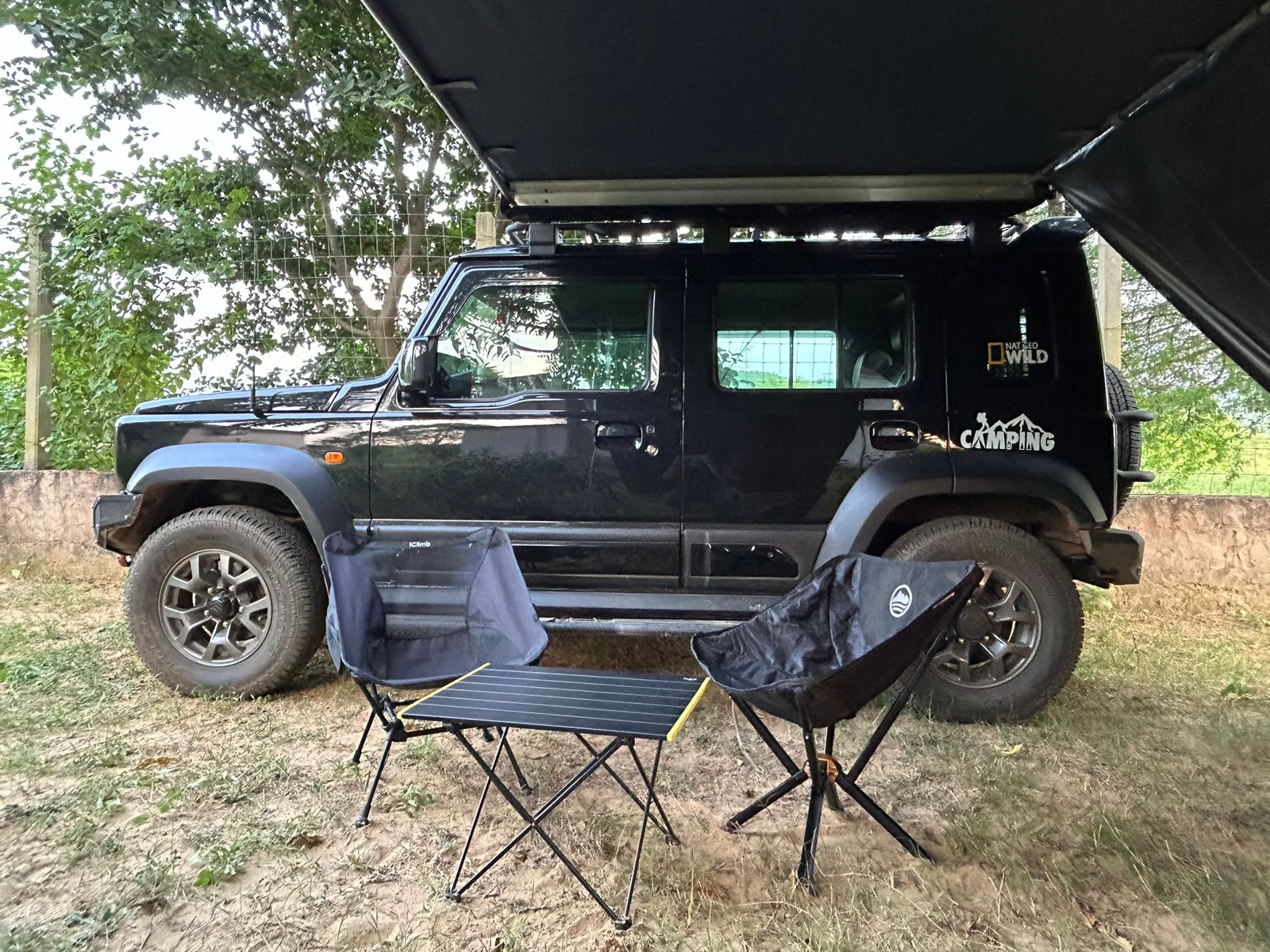 Awning Extension Walls Kit (Side + Front Wall)