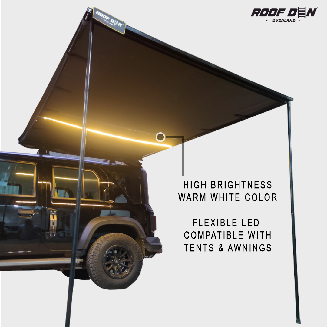LED Light With Casing For Awning And Roof Top Tent
