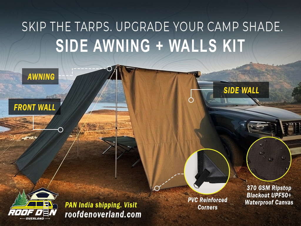 Awning Extension Walls Kit (Side + Front Wall)