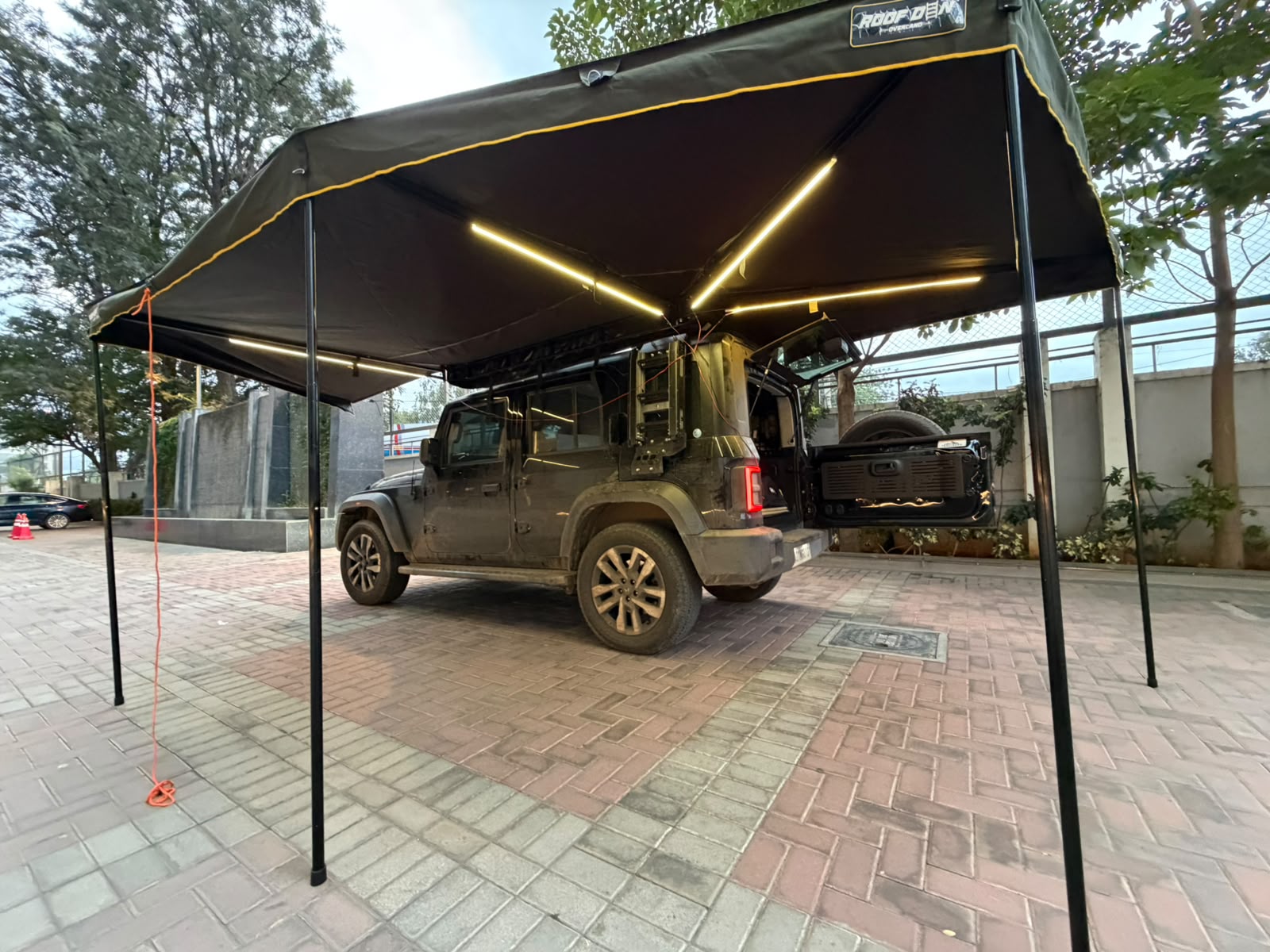 Mammoth 270° XL Freestanding Awning with LED Lights
