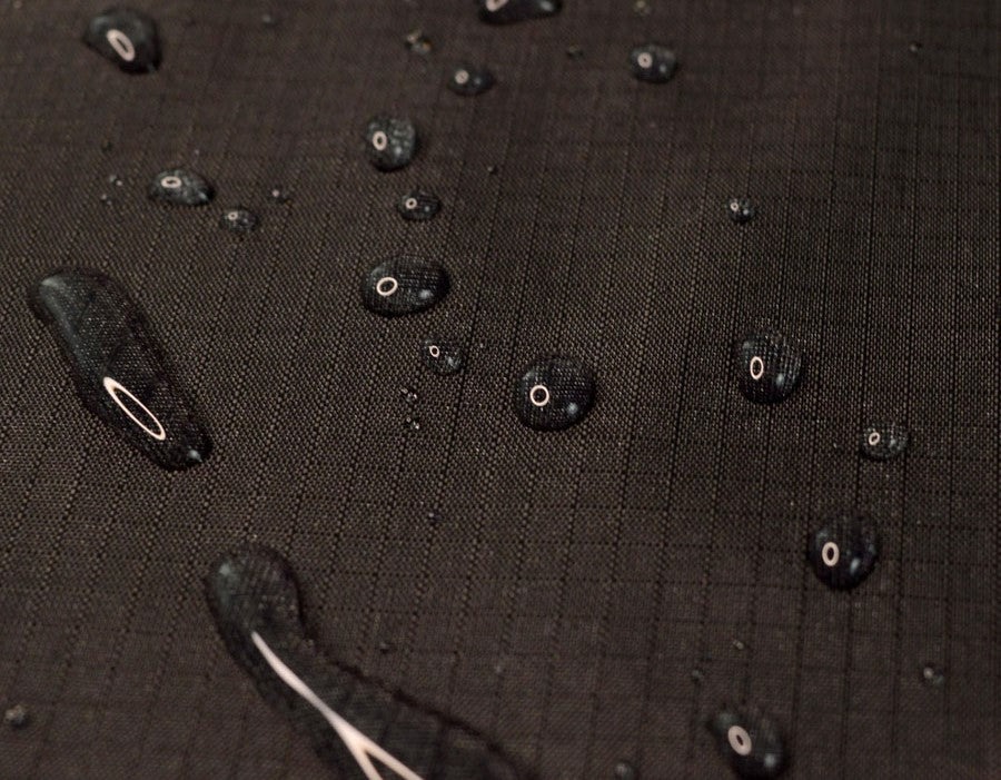 370 GSM Blackout PU Coated Ripstop Polycotton Canvas. PU3000mm+ Waterproof